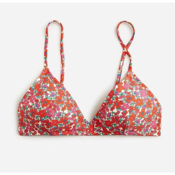 J Crew NWT size 2XL bikini swim top plus size - Picture 1 of 10